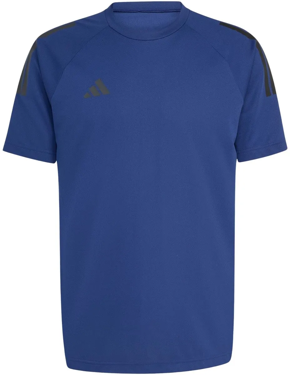 Adidas Sereno 3-Stripes Shirt Heren - S - Donkerblauw/Zwart
