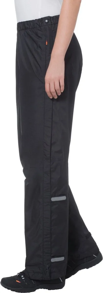 Vaude Fluid Regenbroek Dames - Maat 46 - Zwart