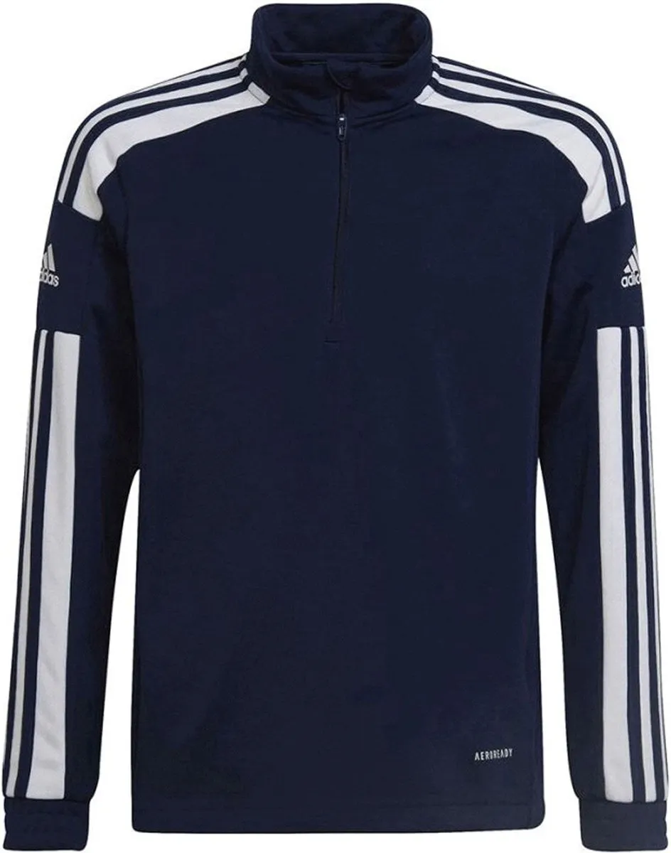 adidas Squadra 21 Trainingssweater Junior 176 - HC6278 - Donkerblauw/Wit