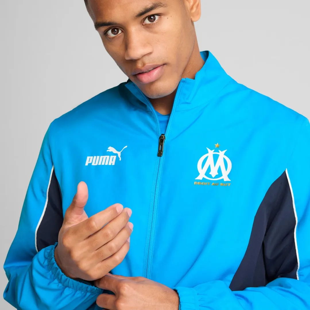 PUMA OM Archive 2024/25 Tracksuit Jas - Blauw L