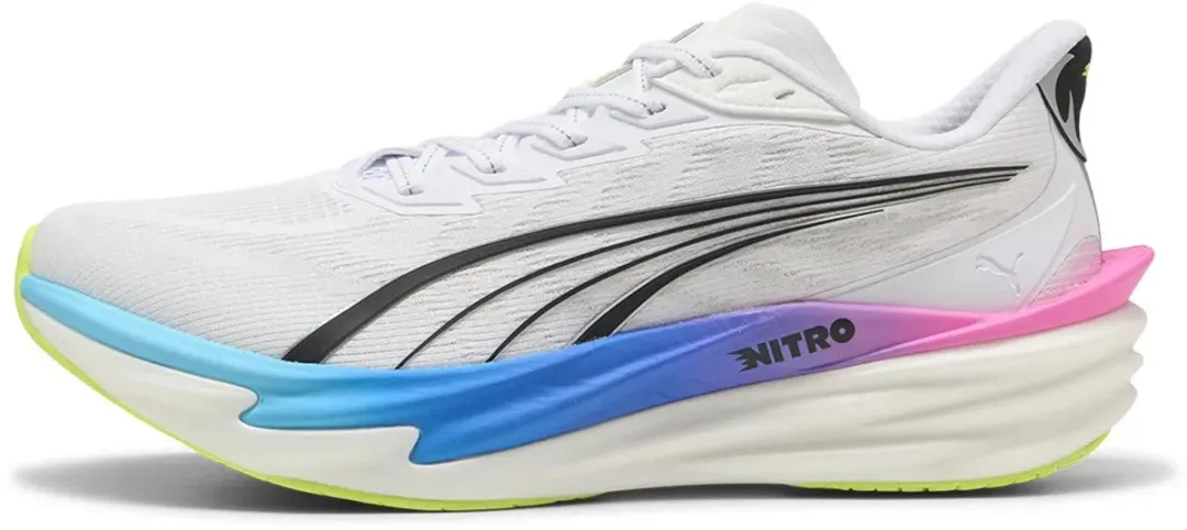 PUMA Deviate Nitro 4 Hardloopschoenen - EU 44 - Wit