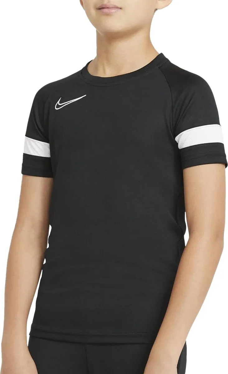 Nike Dri-FIT Academy Sportshirt CW6103-010 - Maat 146 - Zwart/Wit