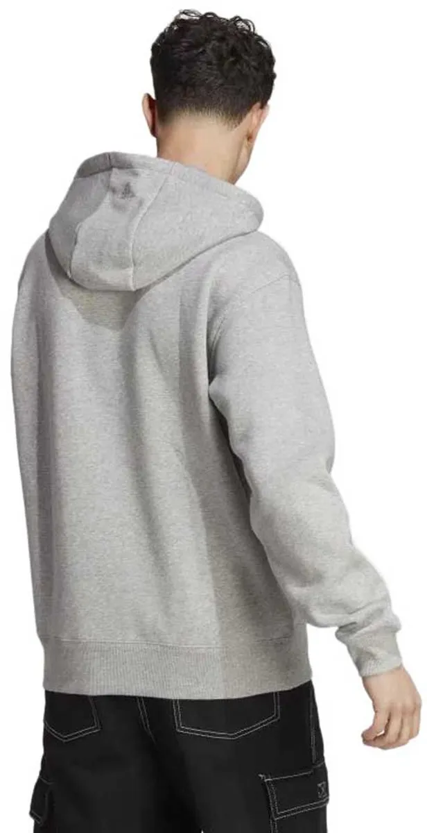 adidas Sportswear All SZN Fleece Graphic Hoodie IC9772 - Heren - Grijs - L