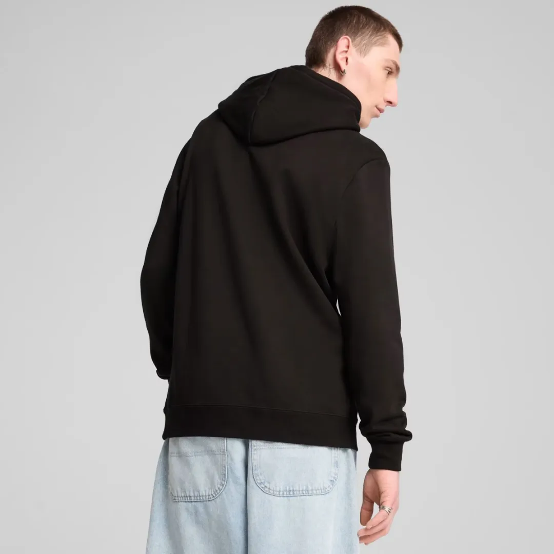 PUMA Ess Logo Lab Hoodie Heren - Maat L - Zwart