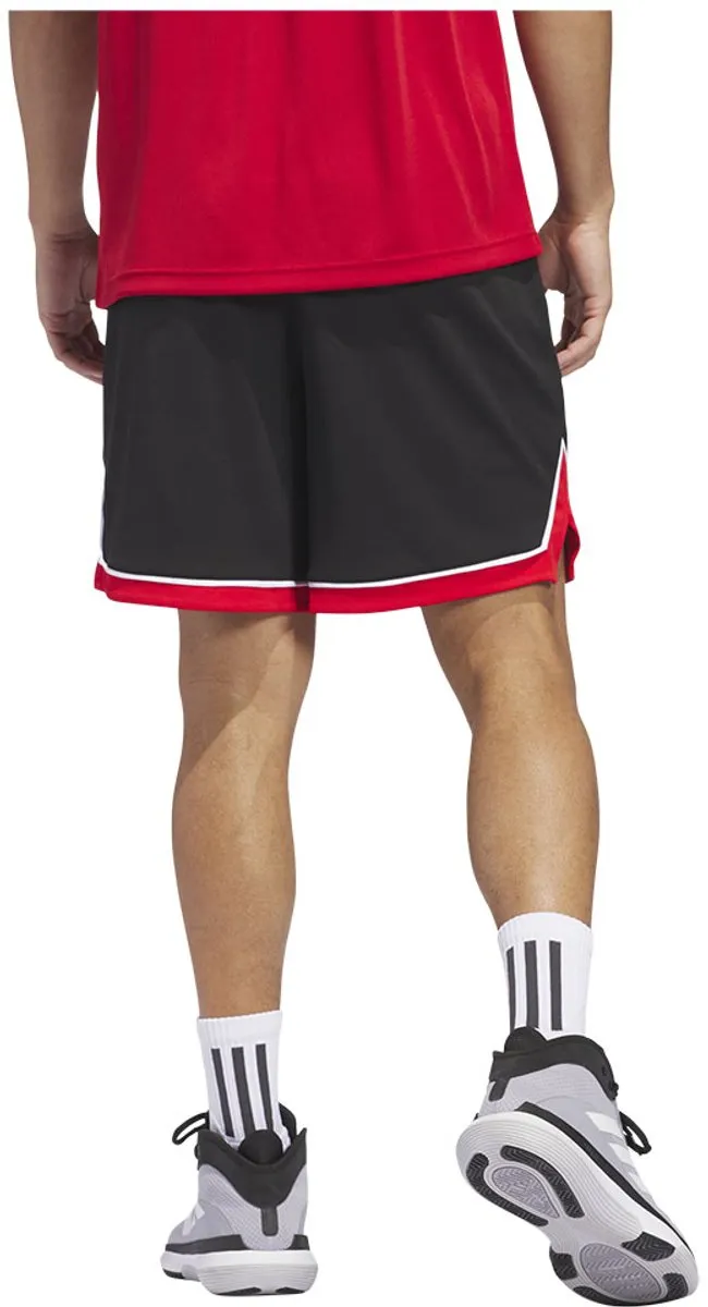 adidas Badge of Sport Korte Broek L - Zwart/Rood