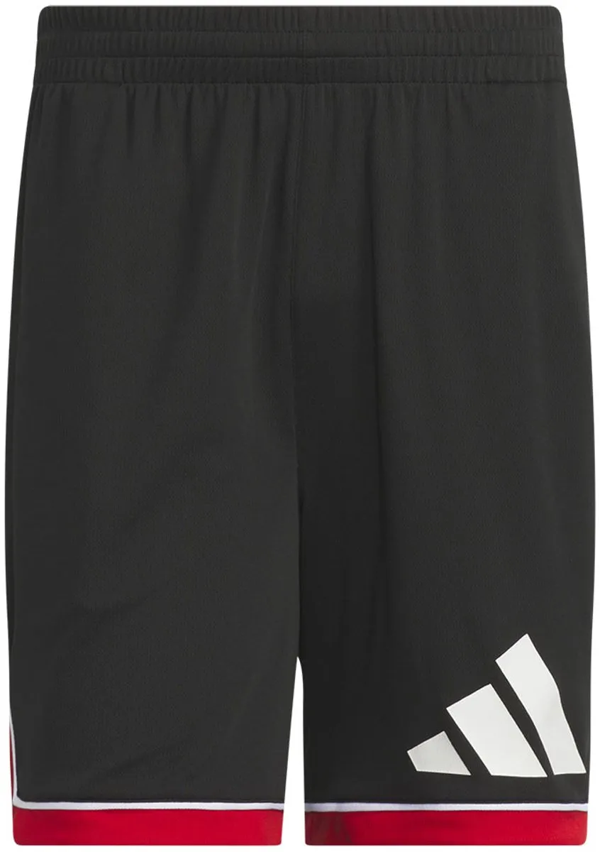 adidas Badge of Sport Korte Broek L - Zwart/Rood