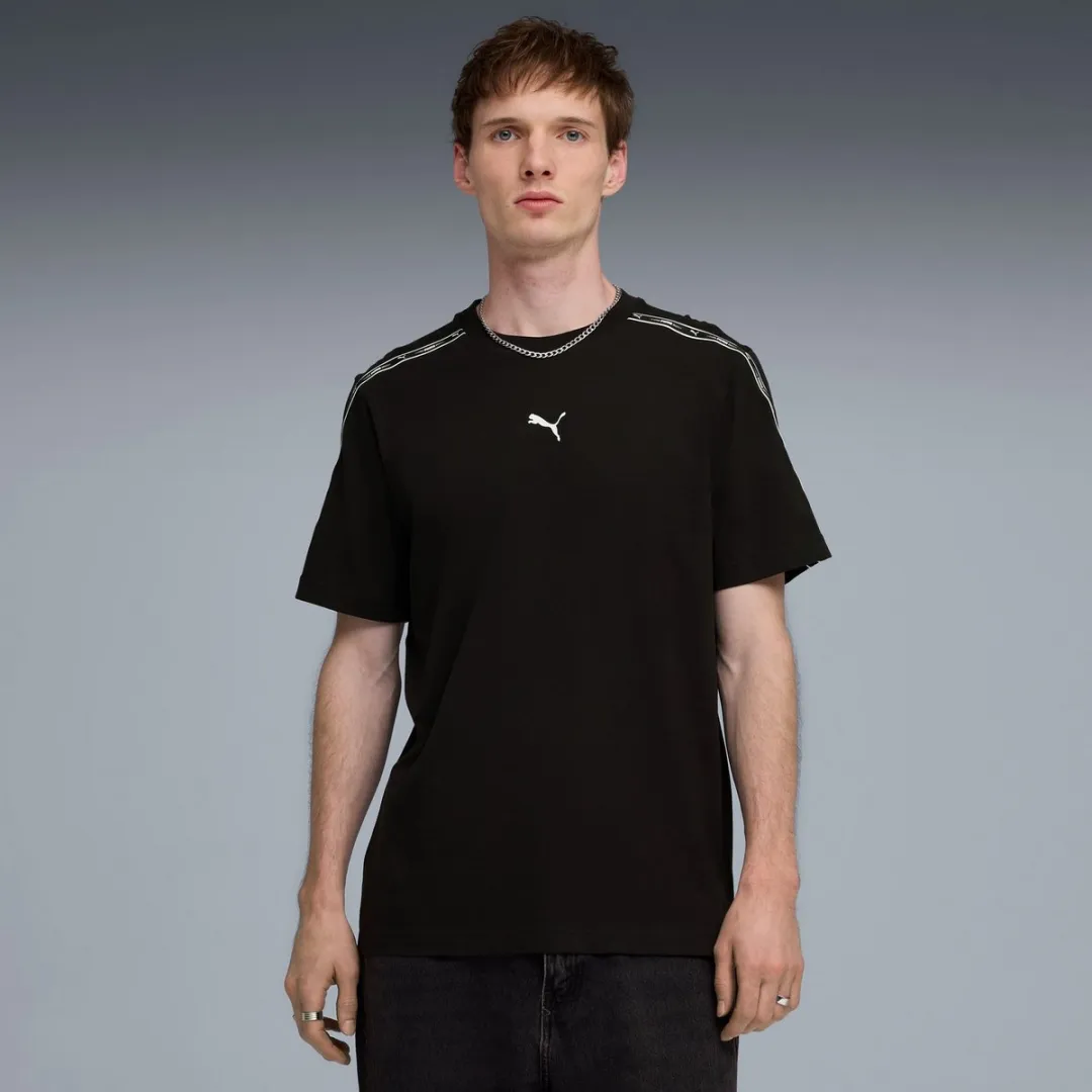 PUMA Ess Tape T-shirt - Zwart - XL