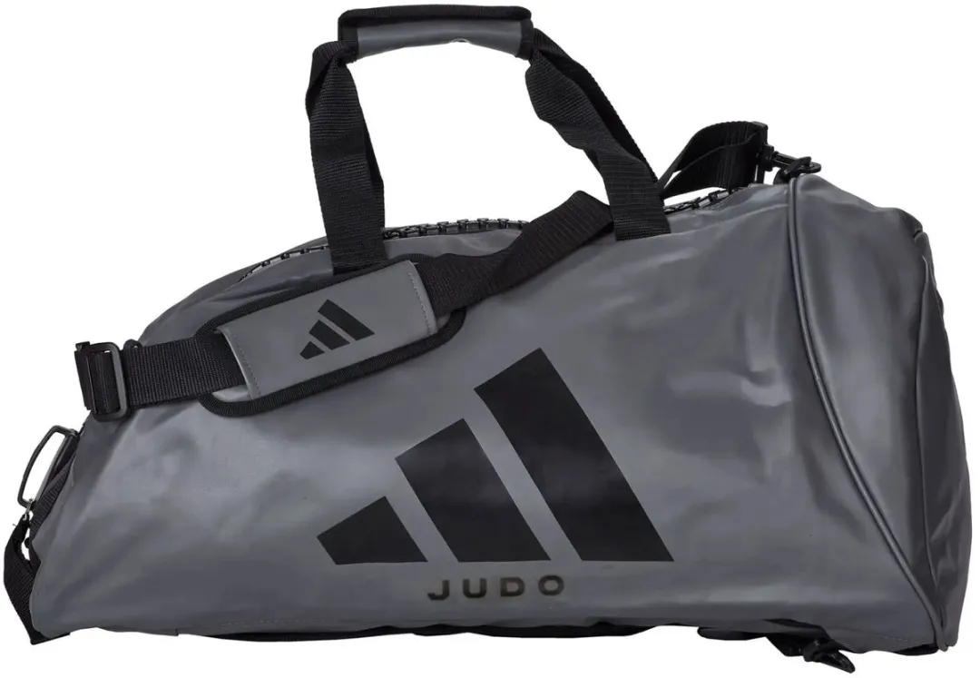 Adidas Judo Sporttas & Rugzak - M - Grijs/Zwart