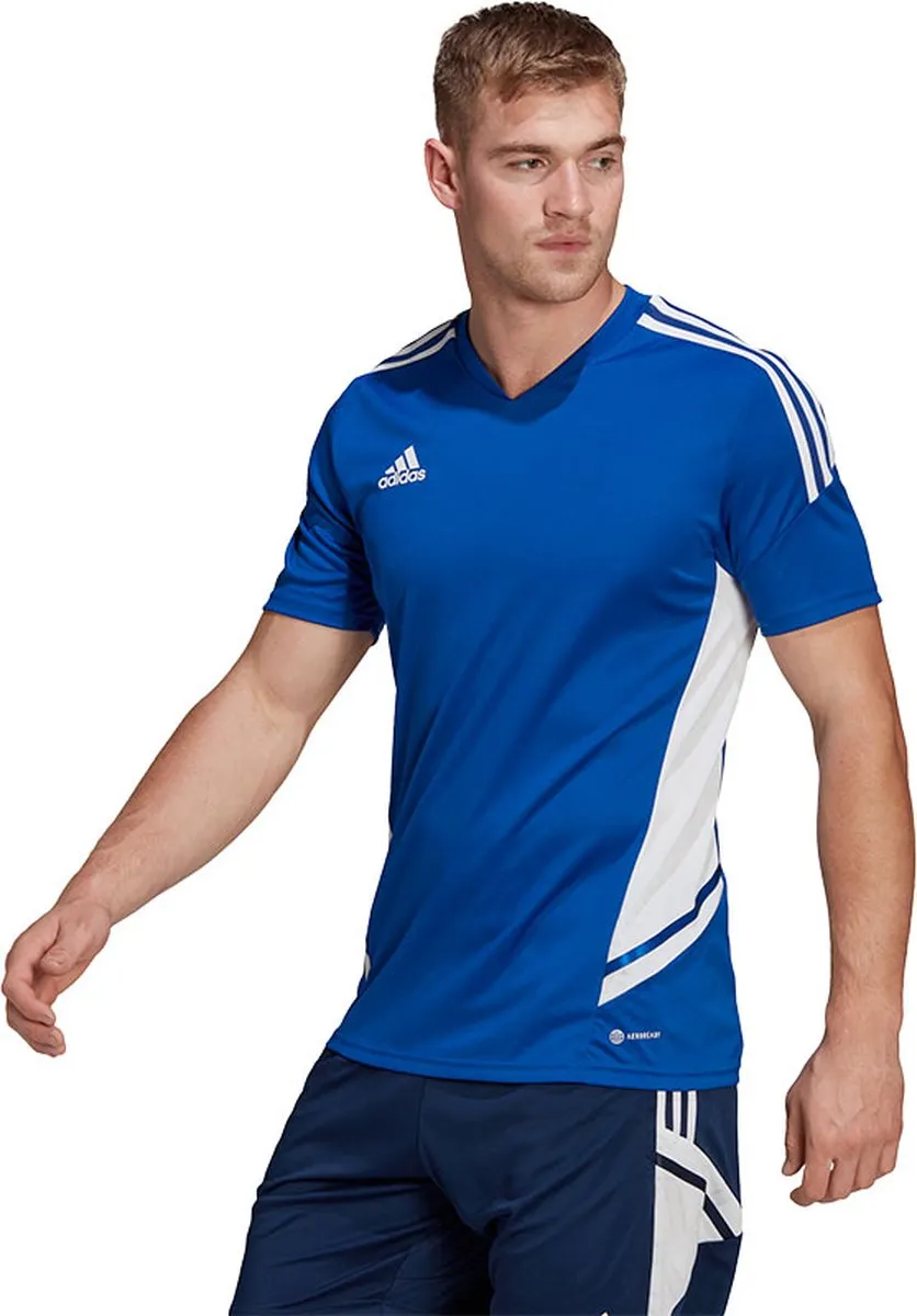 adidas Performance Condivo 22 Voetbalshirt HA6285 - L - Blauw