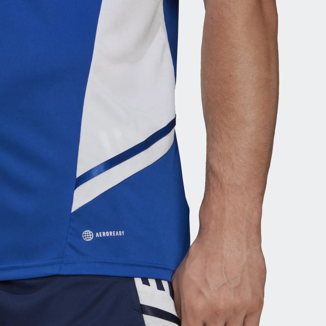 adidas Performance Condivo 22 Voetbalshirt HA6285 - L - Blauw