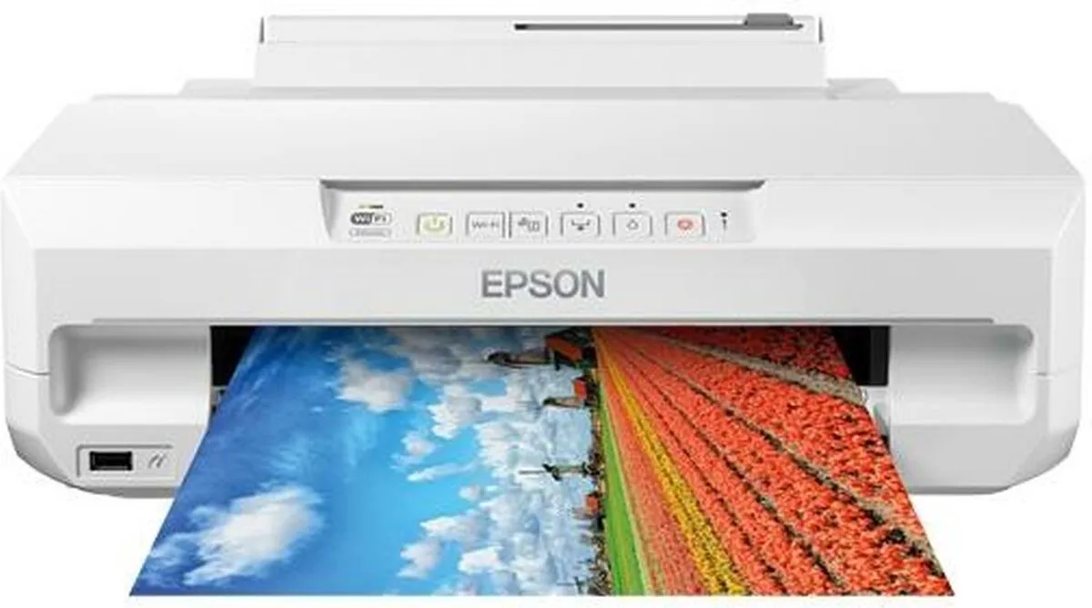 Epson Expression Photo XP-65 Fotoprinter - 5 Kleuren - Wifi - Wit