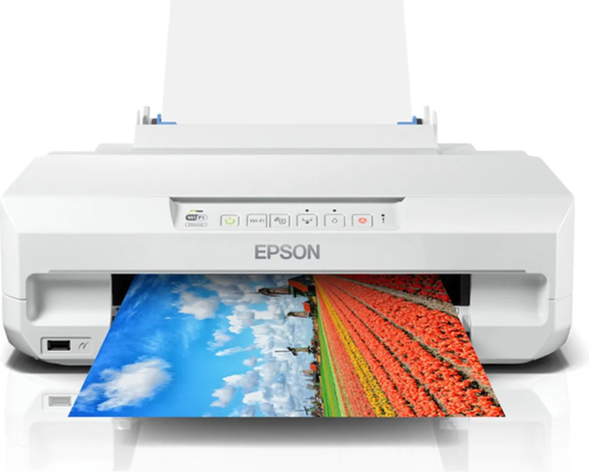 Epson Expression Photo XP-65 Fotoprinter - 5 Kleuren - Wifi - Wit