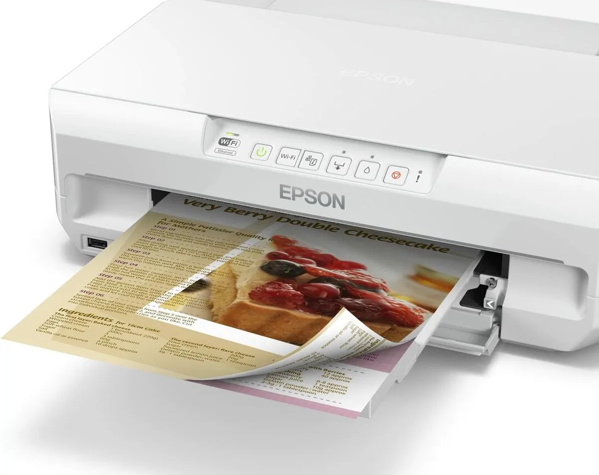 Epson Expression Photo XP-65 Fotoprinter - 5 Kleuren - Wifi - Wit