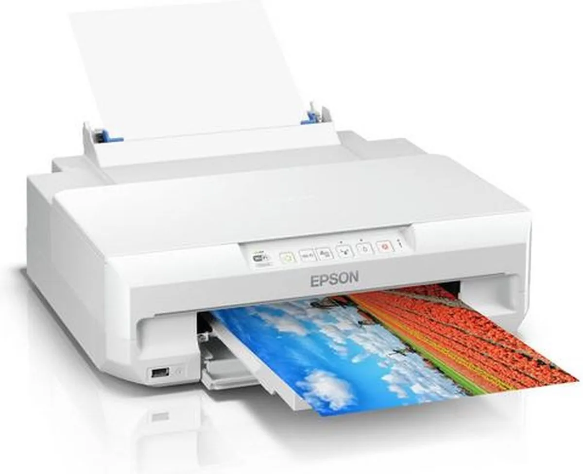 Epson Expression Photo XP-65 Fotoprinter - 5 Kleuren - Wifi - Wit