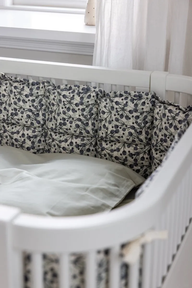 Sebra Bedbumper 180cm - Kapok - Blauw