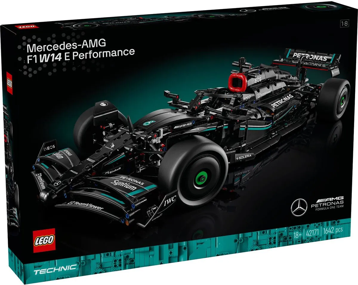 LEGO Technic Mercedes-AMG F1 W14 E Performance 42171 - 1642 Stukken