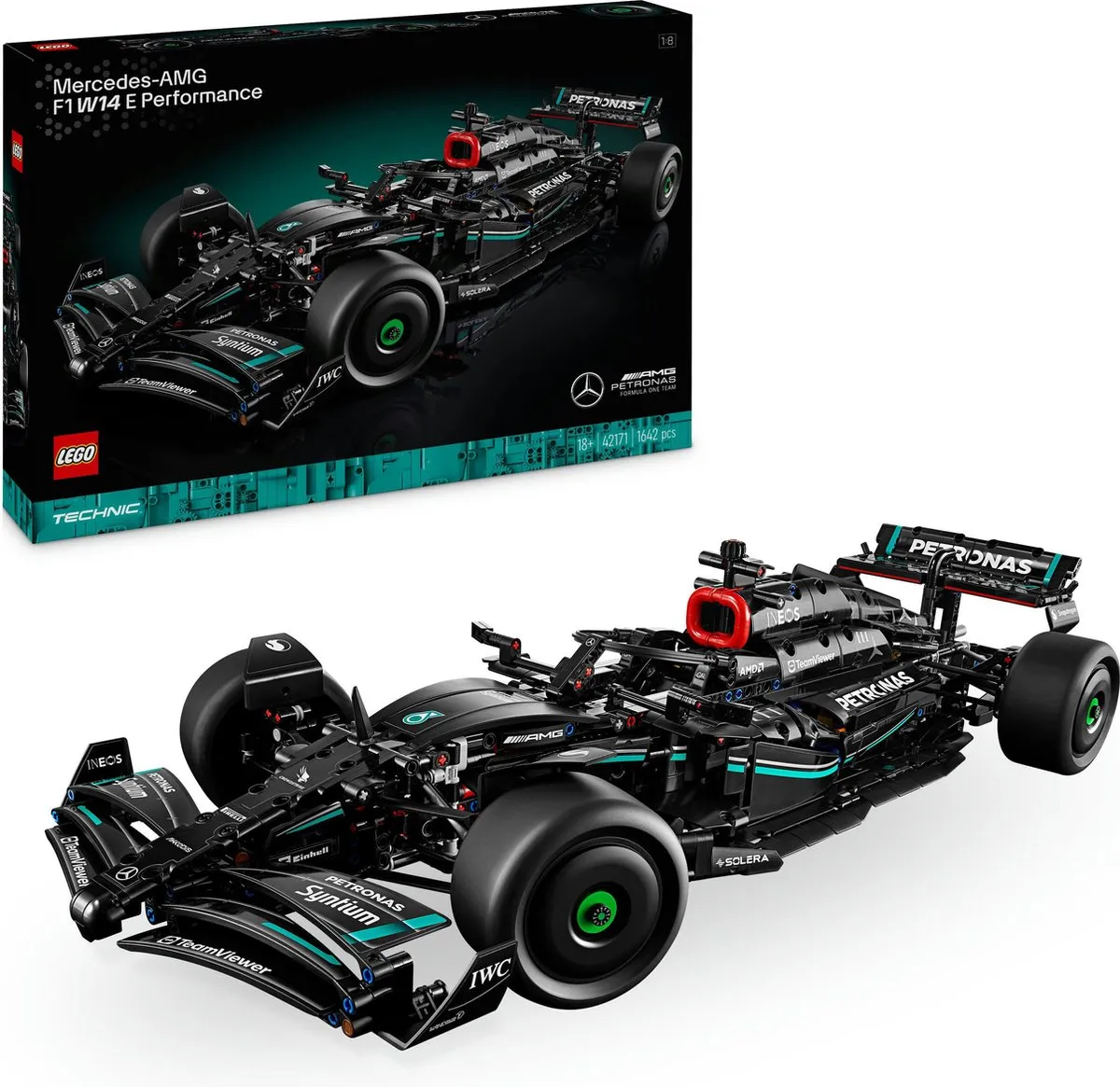 LEGO Technic Mercedes-AMG F1 W14 E Performance 42171 - 1642 Stukken