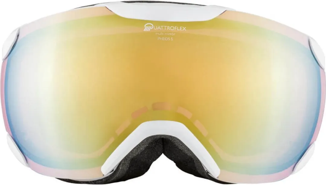 Alpina Pheos S QV Photochromic Skibril - Wit