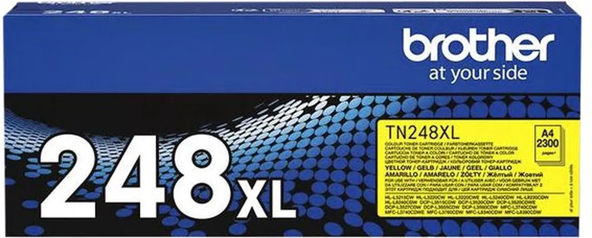 Brother TN-248XLY Tonercartridge - Geel - 2.300 Pagina's