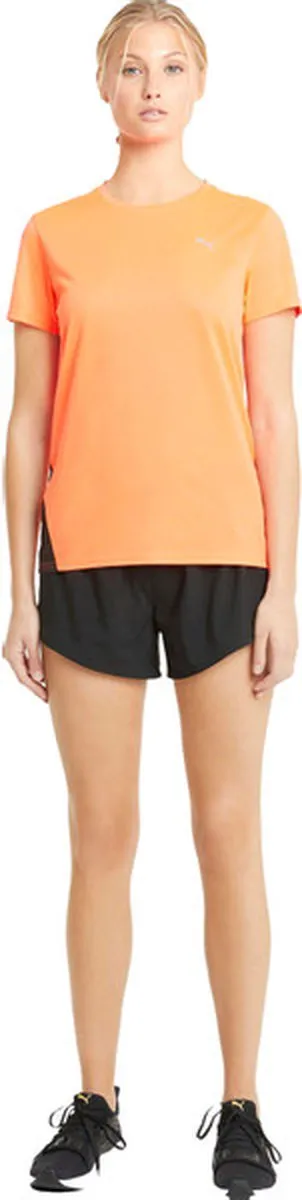 PUMA Run Favorite Woven 3' Sportshort Dames - M - Oranje