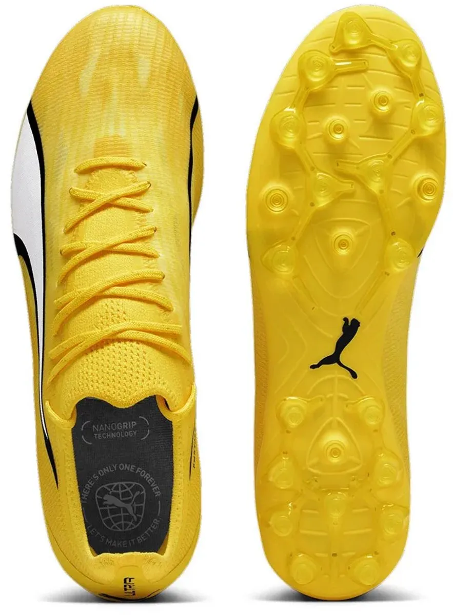 PUMA Ultra Ultimate MG Voetbalschoenen - Geel - EU 40