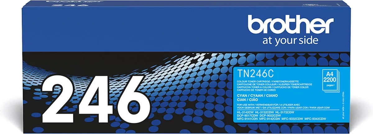Brother TN-246C Tonercartridge - Cyaan