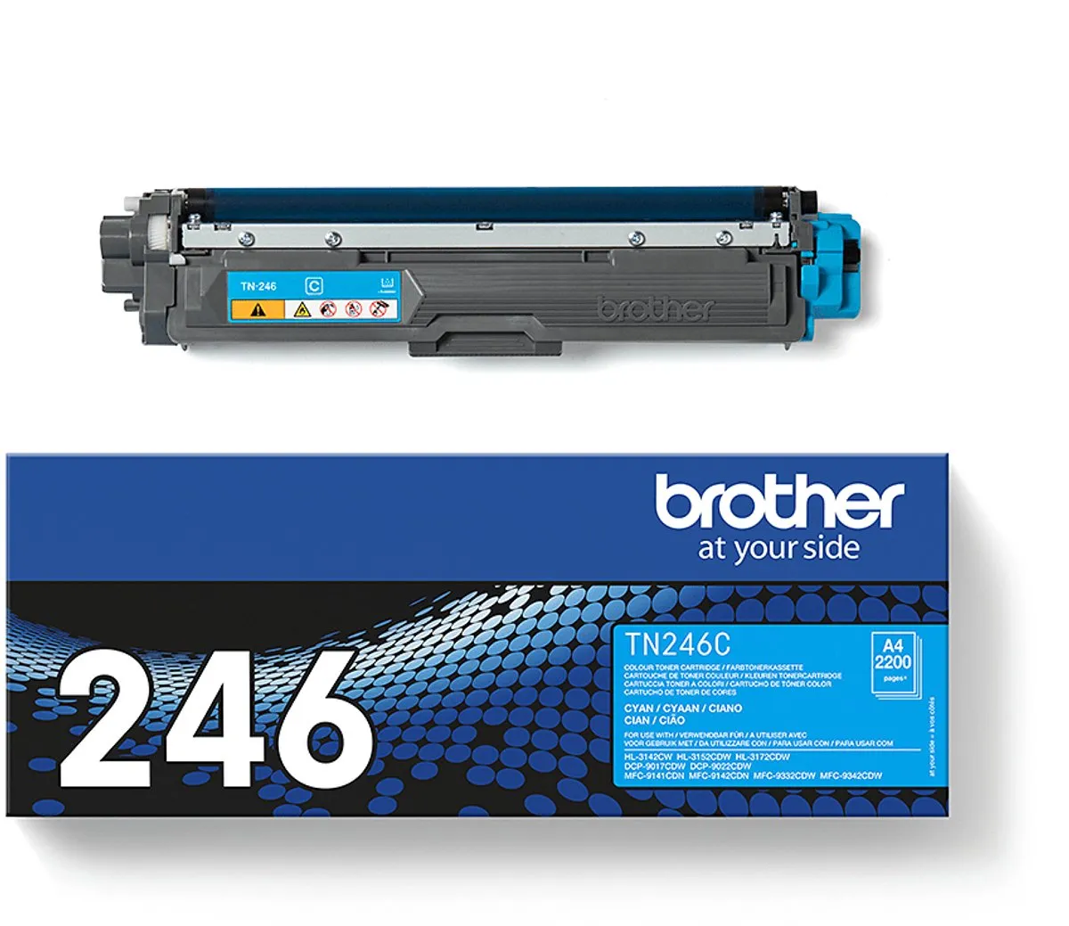 Brother TN-246C Tonercartridge - Cyaan