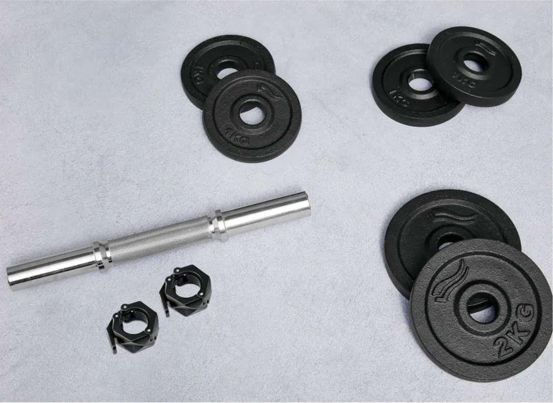 Silvercrest Crivit Halterset 10kg - 11 Stuks