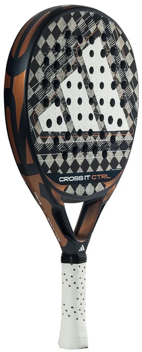 Adidas Cross It Ctrl 2026 Padelracket - Zwart/Goud