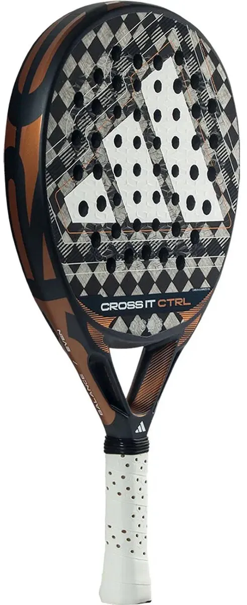 Adidas Cross It Ctrl 2026 Padelracket - Zwart/Goud