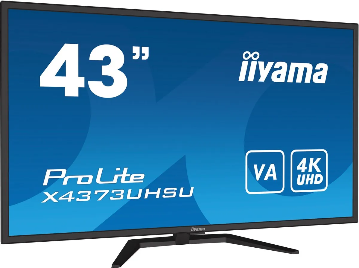 iiyama ProLite X4373UHSU-B1 43 inch Monitor