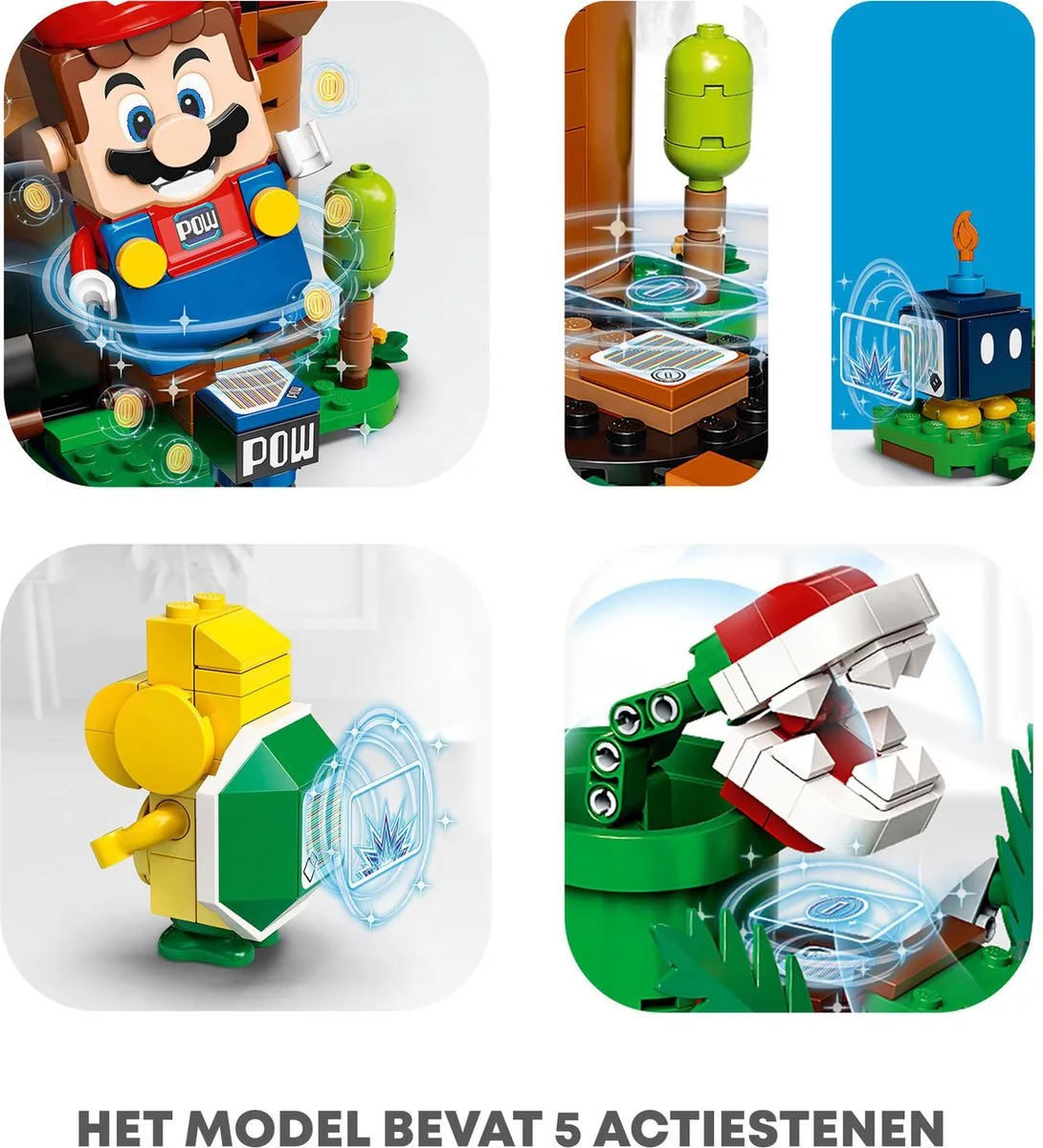LEGO Super Mario Bewaakte Vesting 71362 - 468 Stukken - Multikleur - afbeelding 4 van 6