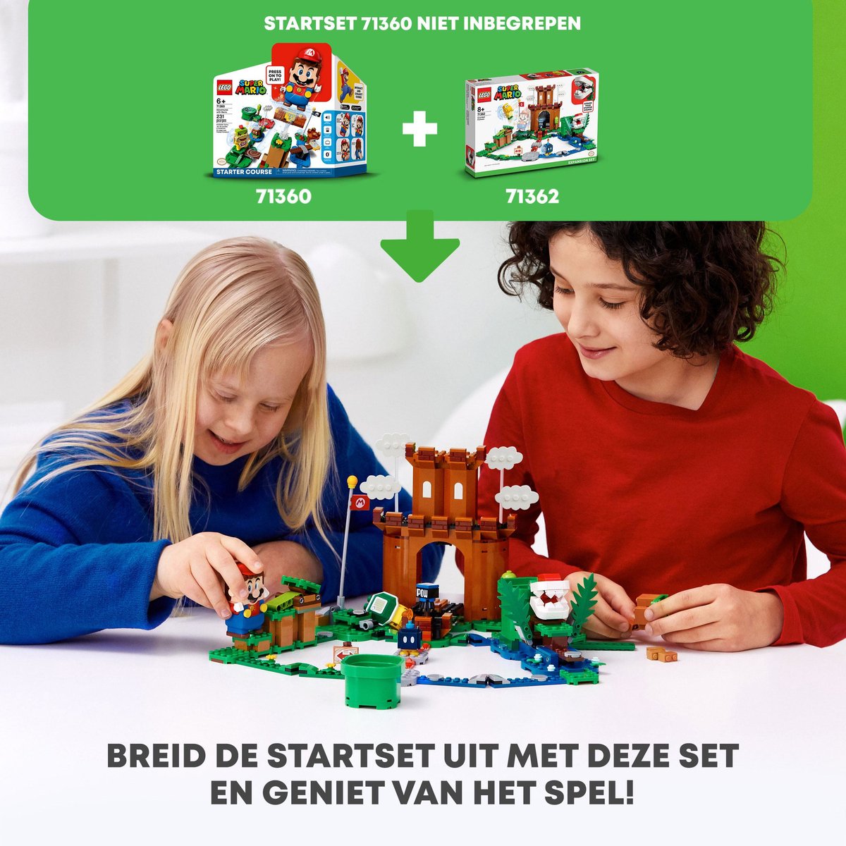 LEGO Super Mario Uitbreidingsset Bewaakte Vesting - 71362
