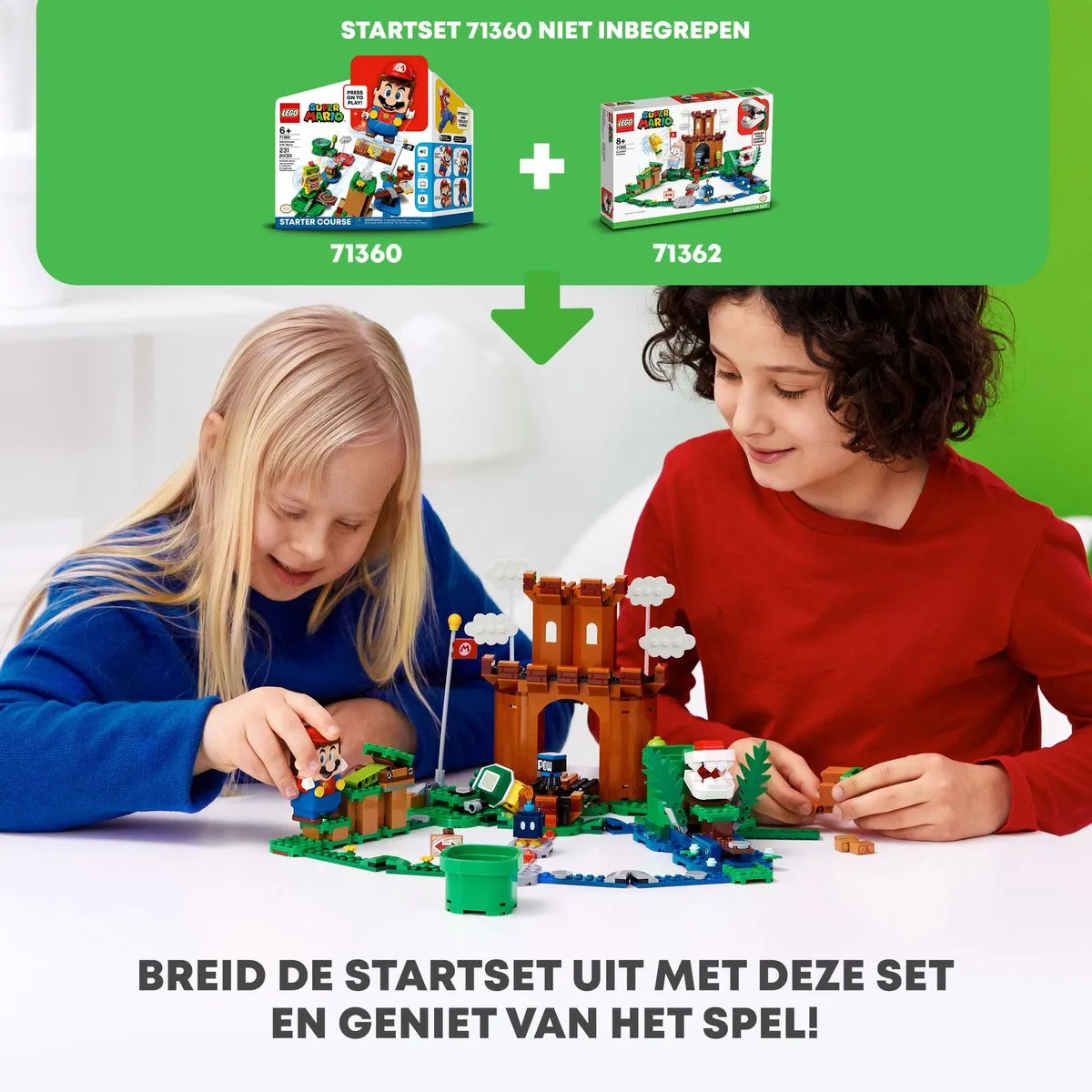 LEGO Super Mario Bewaakte Vesting 71362 - 468 Stukken - Multikleur - afbeelding 2 van 6
