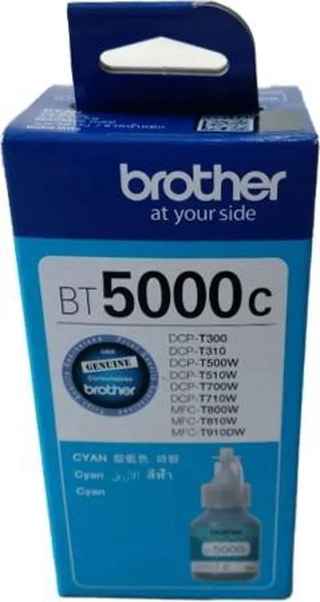 Brother BT5000C Cyan Inktcartridge - 5000 pagina's
