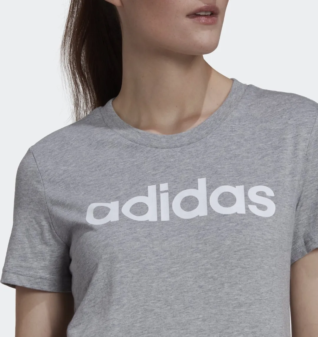 adidas Sportswear Essentials Slim Logo T-shirt HL2053 - Grijs L