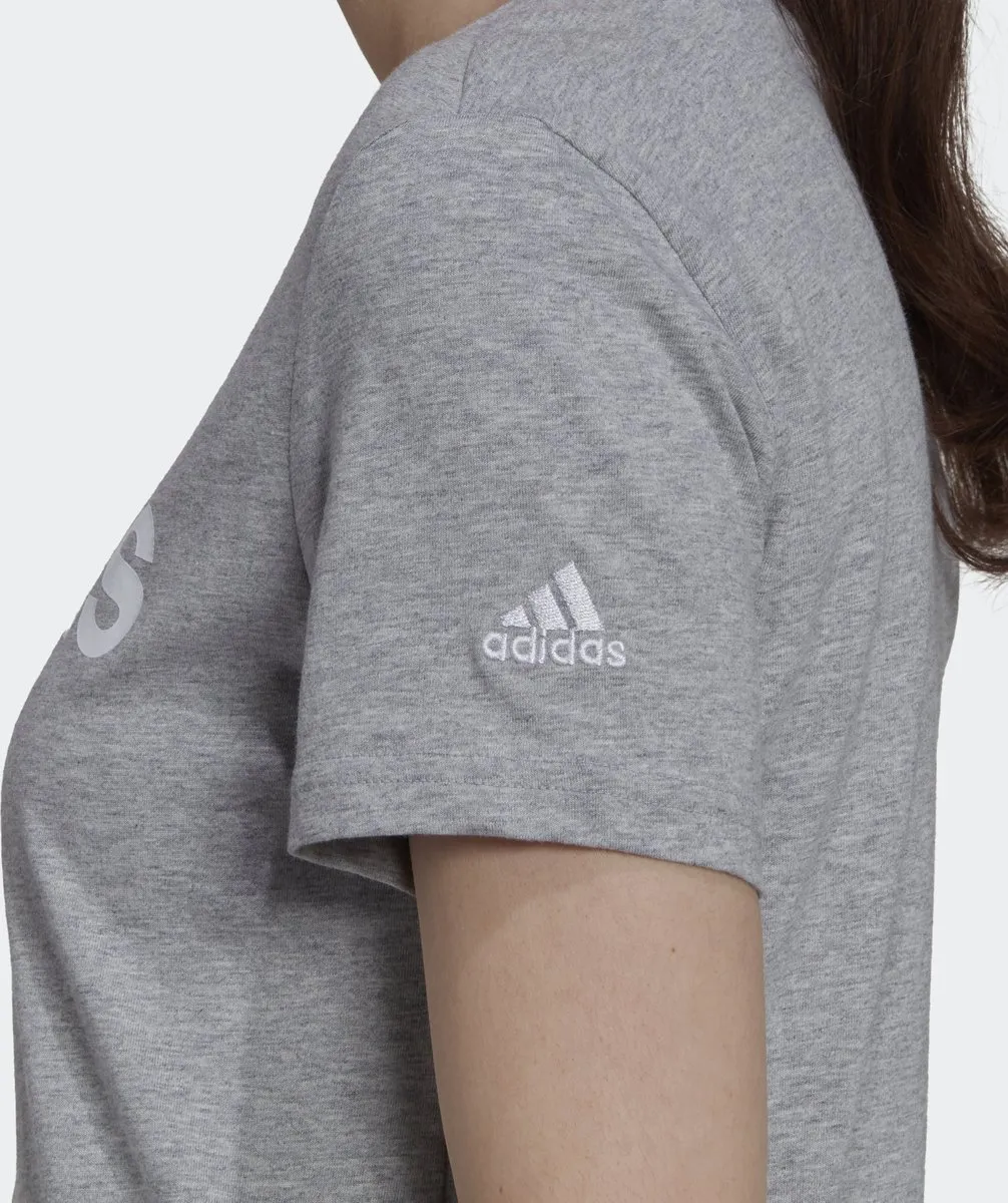 adidas Sportswear Essentials Slim Logo T-shirt HL2053 - Grijs L