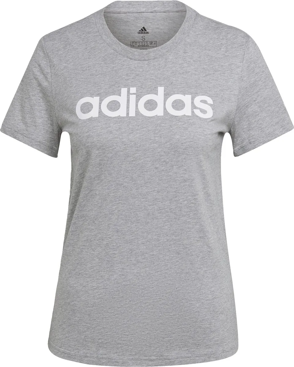 adidas Sportswear Essentials Slim Logo T-shirt HL2053 - Grijs L
