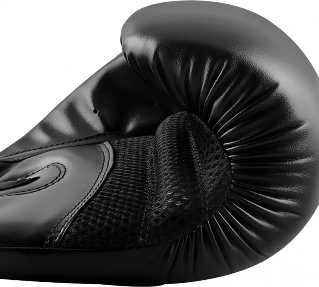 adidas Hybrid 80 Bokshandschoenen 8 oz - Zwart/Zwart
