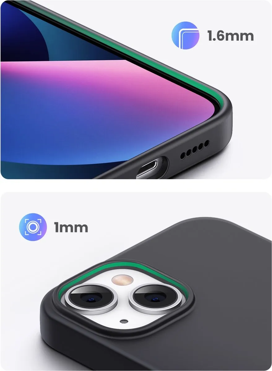 Ugreen iPhone 14 Plus Hoesje LP626 - Zwart - afbeelding 4 van 6