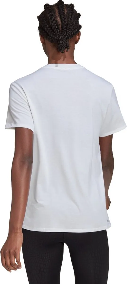 adidas Wtr Icons 3 Stripes T-shirt - Wit M