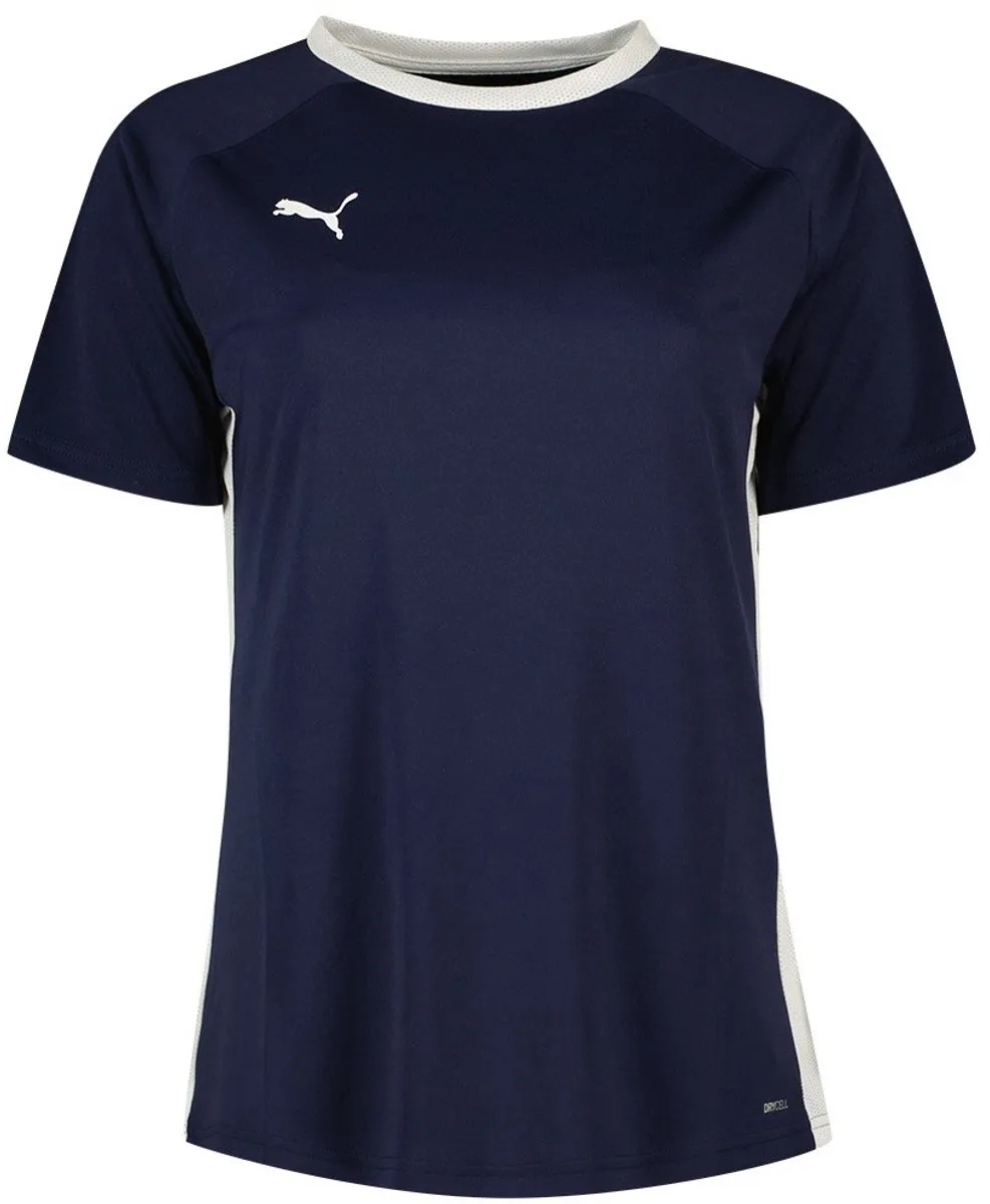 PUMA Teamliga T-shirt Vrouw - XS - Blauw