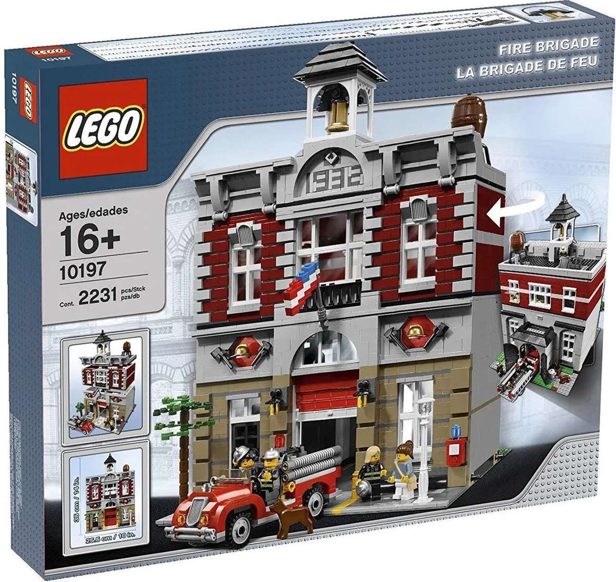 LEGO Brandweerkazerne 10197