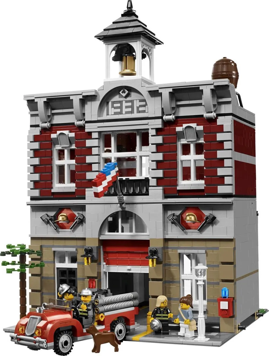 LEGO Brandweerkazerne 10197 - 2231 Stukken - afbeelding 2 van 2