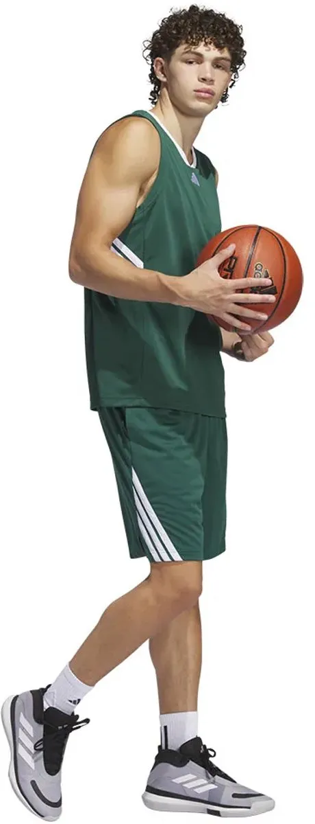 Adidas Legends 3 Stripes Korte Broek M - Team Dark Green