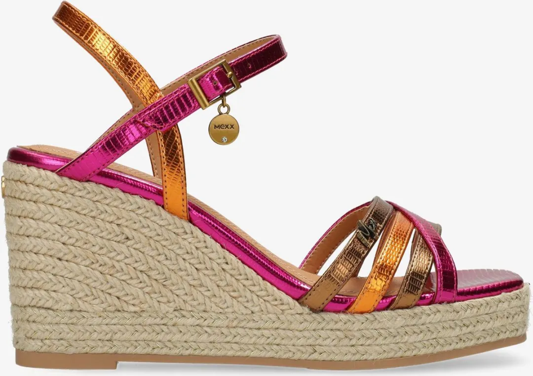 Mexx Noemi Pakina Sandalen - Paars 37 - afbeelding 2 van 6