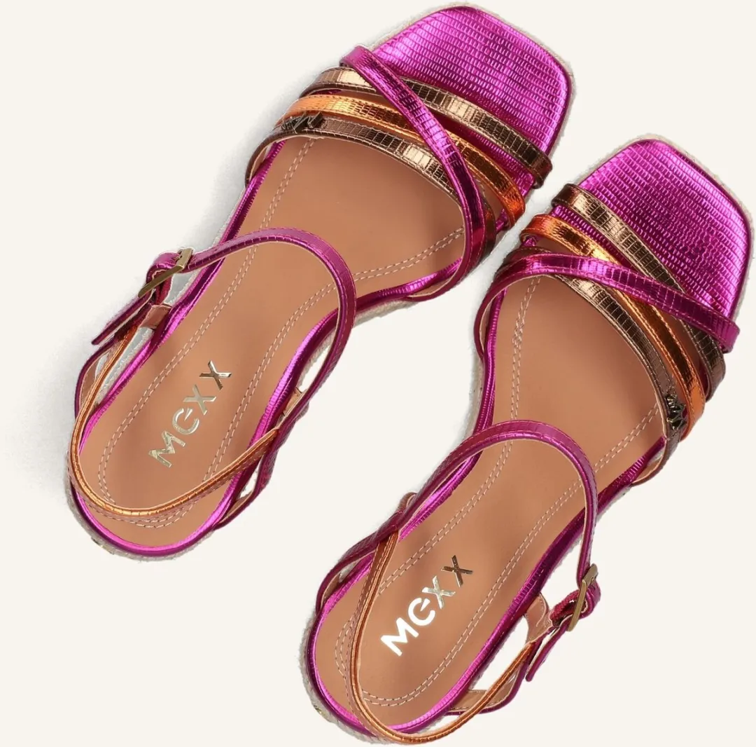Mexx Noemi Pakina Sandalen - Paars 37 - afbeelding 5 van 6