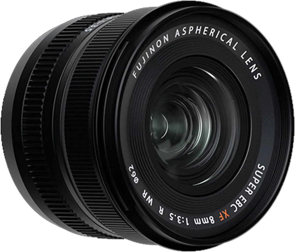 Fujifilm XF 8mm f/3.5 R WR - 62mm - Zwart
