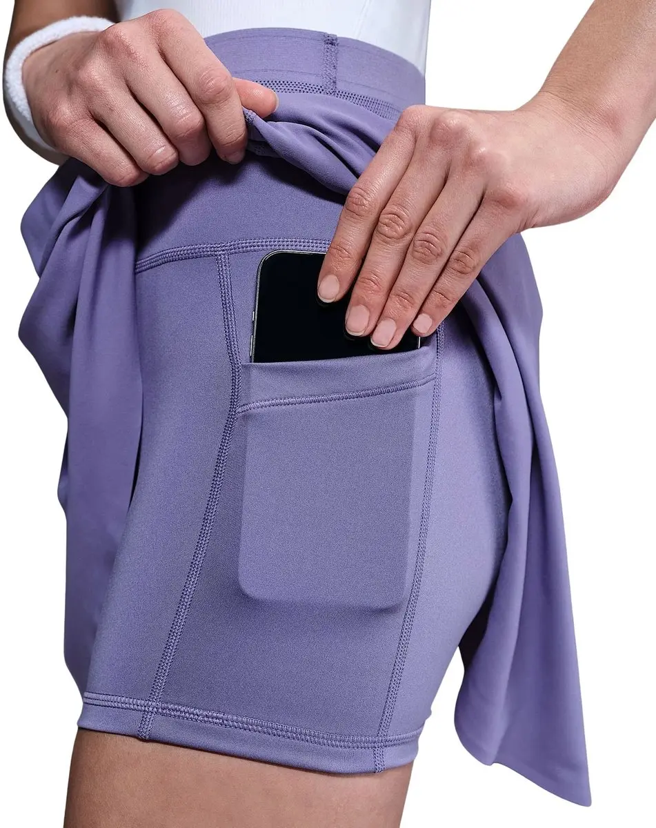 Nike Court Ace Advantage Skort Dames FZ6726-527 - Paars - L