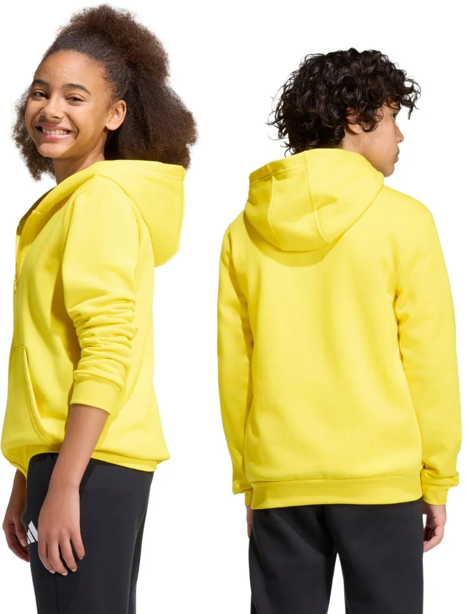 adidas Entrada 26 Hoodie Kinderen - Geel - Maat 164